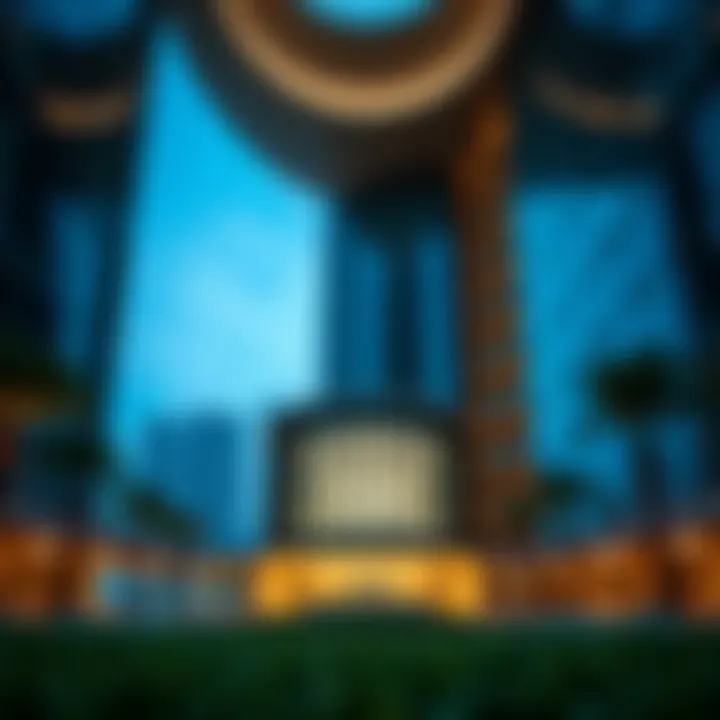 Stunning architectural view of SBK Al Bahri Gate 2 showcasing its modern design