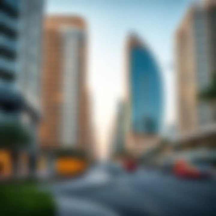 Real estate developments in Dubai highlighting investment opportunities