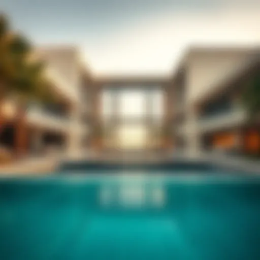 Elegant architecture of Six Senses Dubai showcasing its modern design