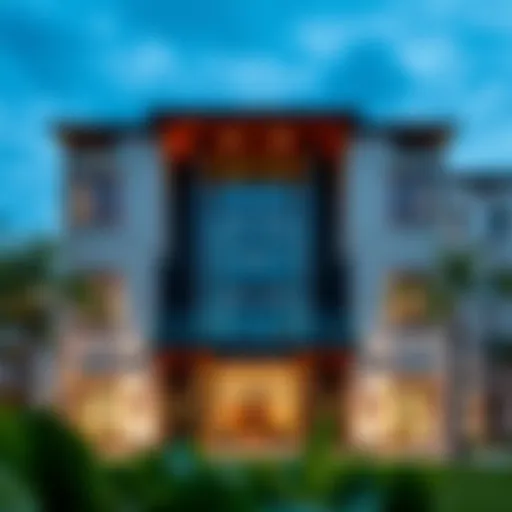 Stunning facade of Sobha Hartland Greens Building 3