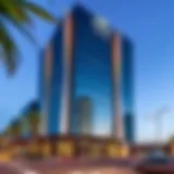 Exterior view of Spider Business Center showcasing modern architecture