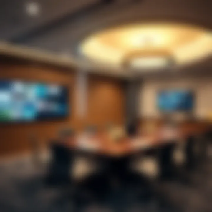 State-of-the-Art Meeting Facilities Meeting room at Spider Business Center equipped with advanced technology