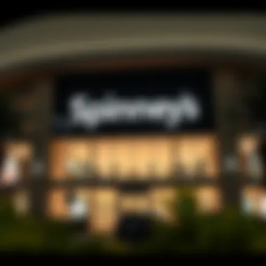 Architectural Elegance of Spinneys Exterior view of Spinneys at Reem Mall