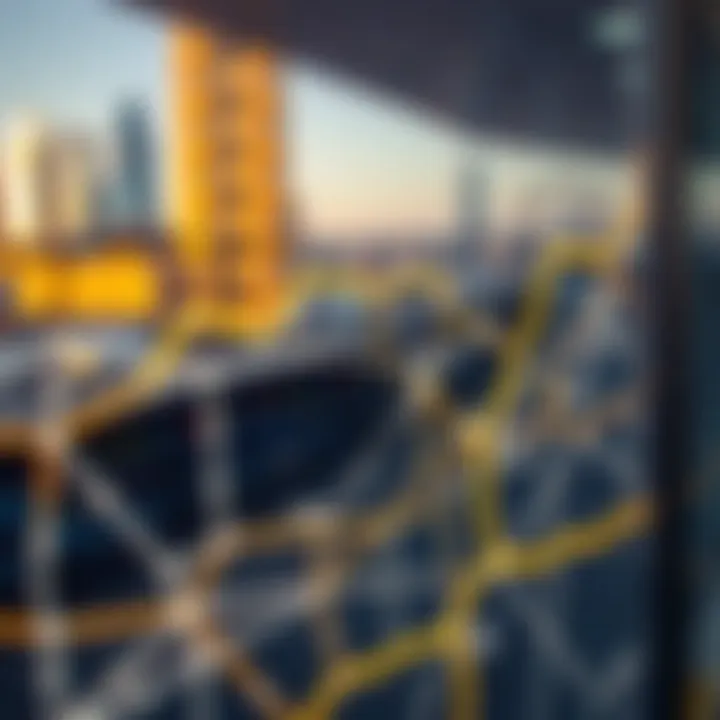 Dubai Metro Connectivity Map Map of Dubai Metro network illustrating connectivity and expansion