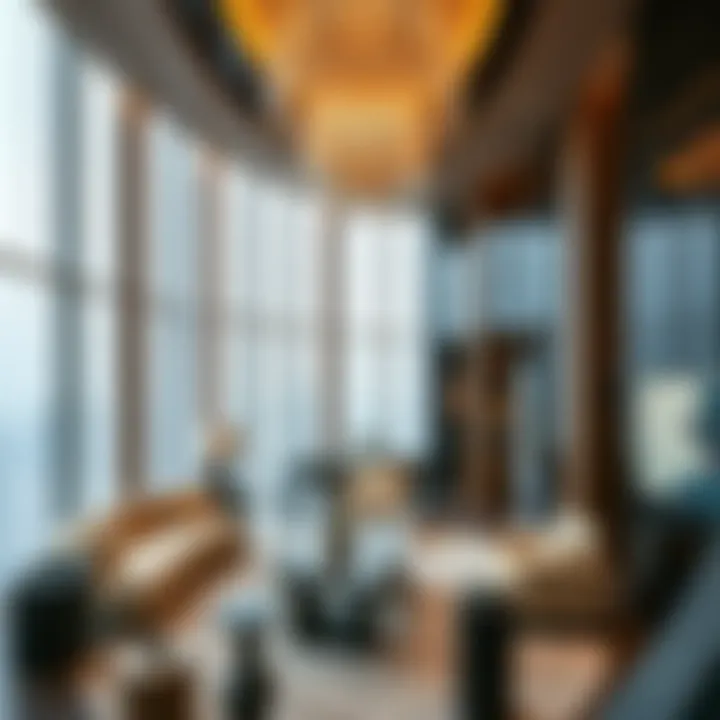 Luxurious interiors of U-Bora Tower