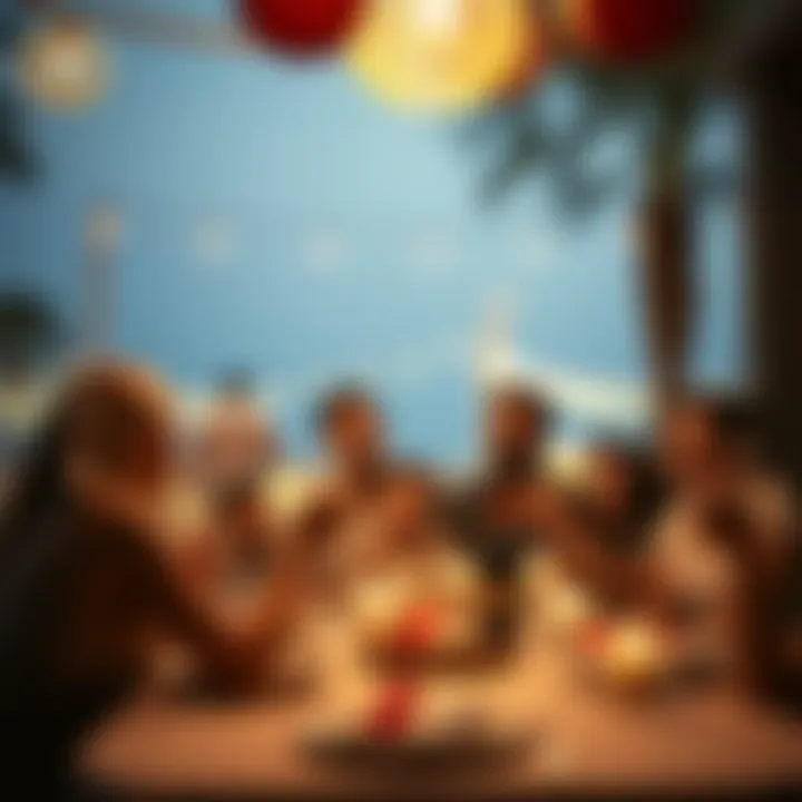 Family Celebrations in UAE Family celebrating a UAE holiday