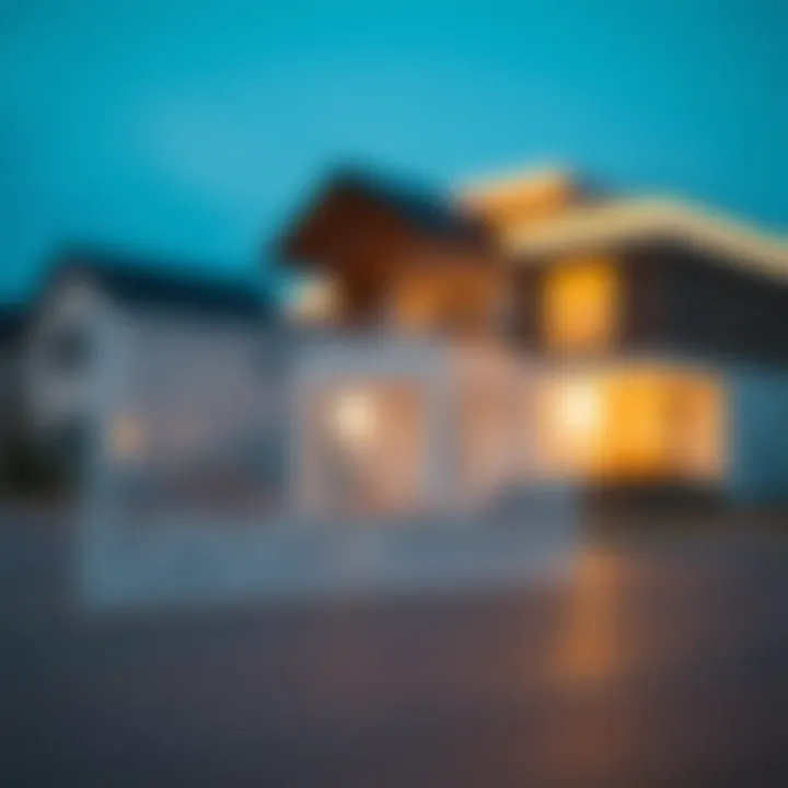 Trends in Housing Fees A graph showing trends in housing fees in Dubai