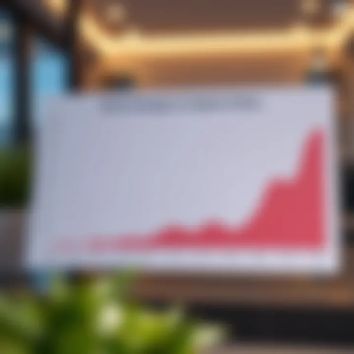 Chart depicting the impact of service charges on property values