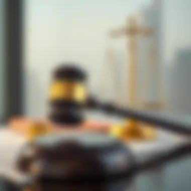 A gavel symbolizing legal rights related to employment contracts