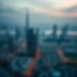 Aerial view of Dubai's skyline showcasing residential areas