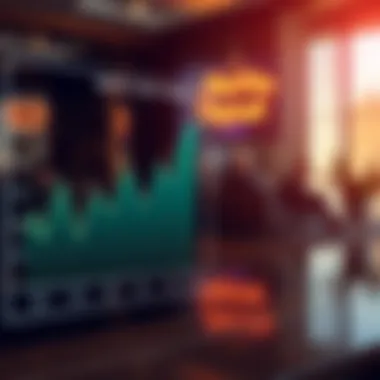 Rental Price Trends Graph A graph illustrating rental price trends in Dubai neighborhoods