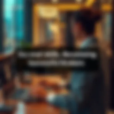 Essential Skills for Becoming a Successful Broker An infographic detailing required skills for real estate brokers