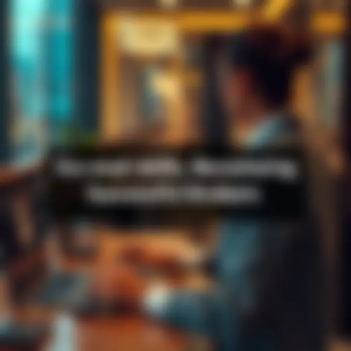 Essential Skills for Becoming a Successful Broker An infographic detailing required skills for real estate brokers