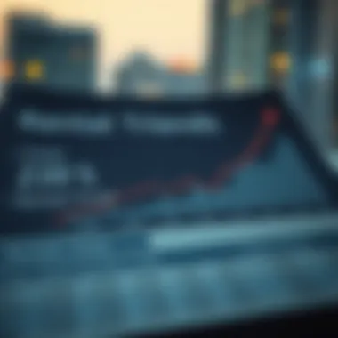 Rental Price Trends Analysis Graph depicting rental price trends in Dubai over the past years