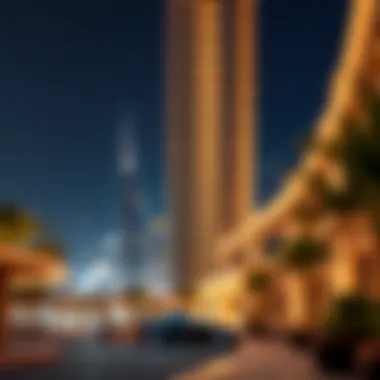 Graphical representation of investment trends in Dubai's real estate market