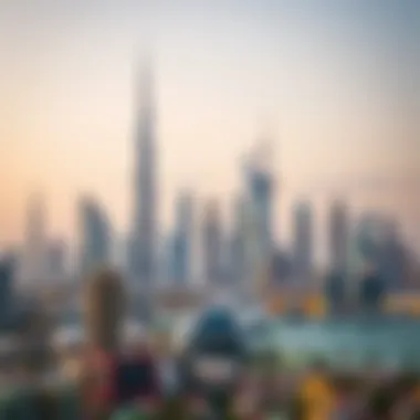 Dubai Skyline and Real Estate Opportunities Dubai skyline representing real estate investment