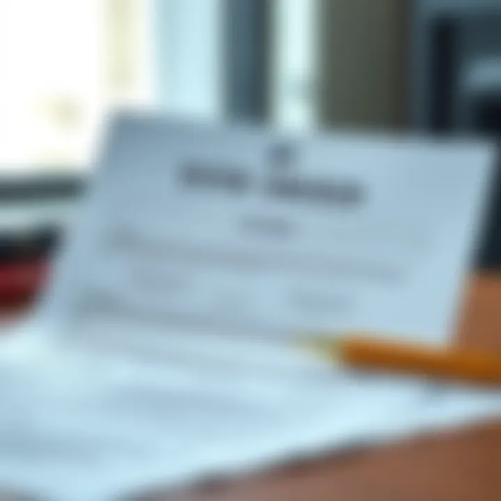 Title Deed Features Illustration of a title deed document showcasing its important features