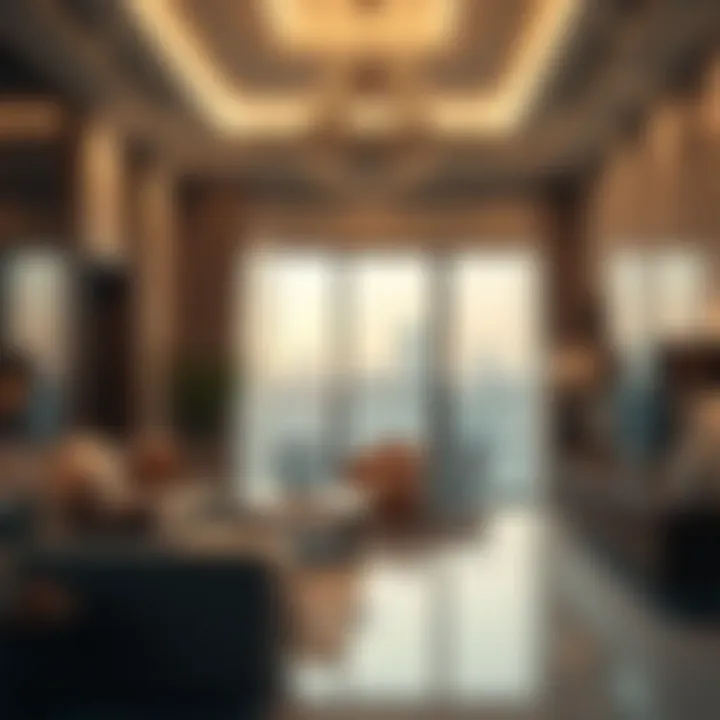 Luxury Apartment Interior Luxurious apartment interiors showcasing modern design