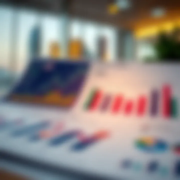 Market Trends Analysis Graphs and charts depicting Dubai real estate market trends