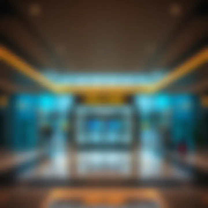 Gateway to Visa-Free Adventures Welcoming entrance of an international airport