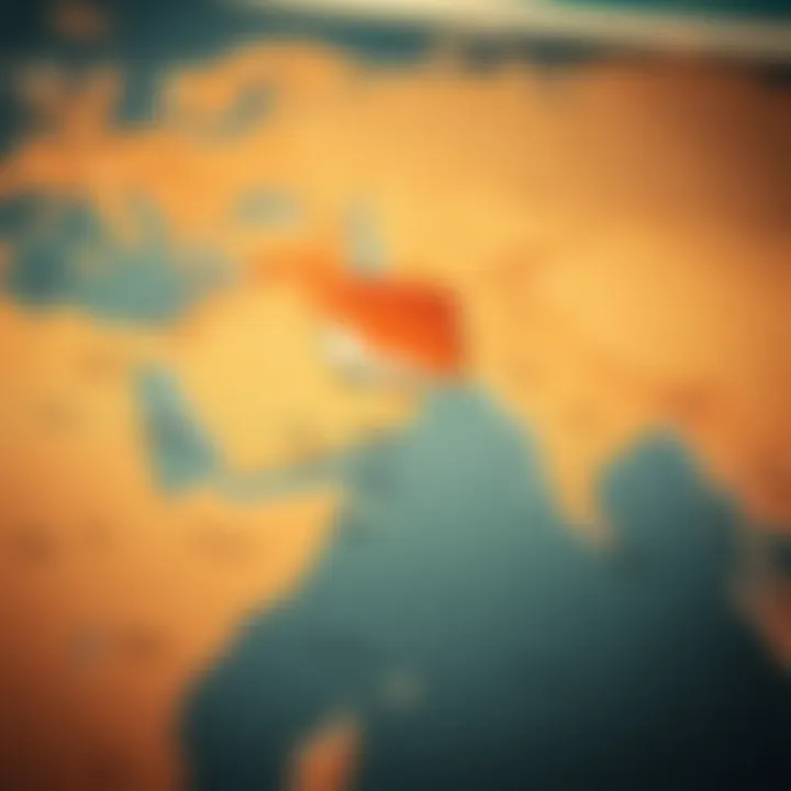 Navigating Visa-Free Travel Opportunities Map highlighting visa-free countries for UAE residents