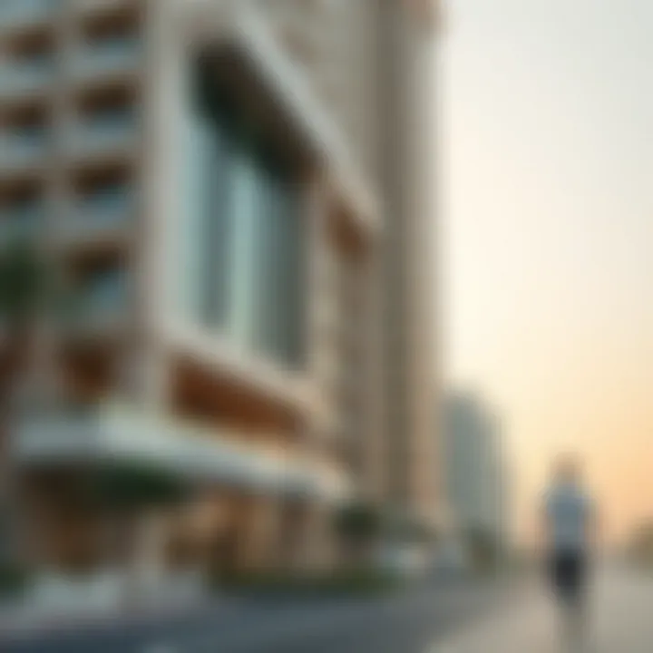 Stunning architectural facade of Volta Damac