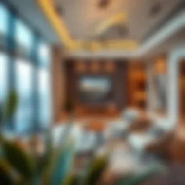 Inside Volta Damac: Luxury Living Luxurious interior design of a residential unit in Volta Damac