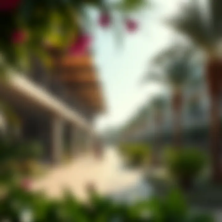 Community Spaces in Warsan 4 Vibrant community spaces in Warsan 4, blending nature and urban living