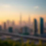 Stunning skyline of Dubai showcasing Wasl Real Estate developments