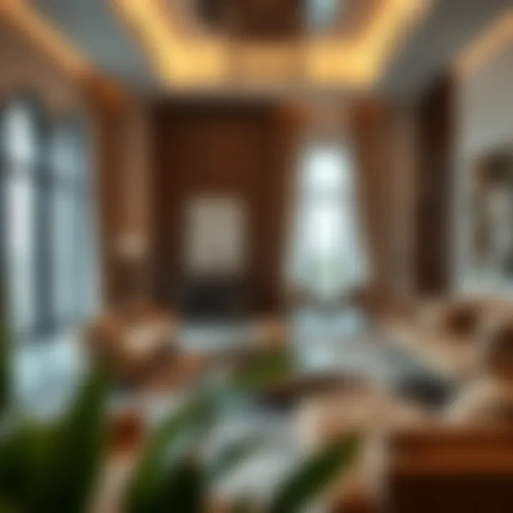 Luxurious property interiors in Wasl Real Estate projects
