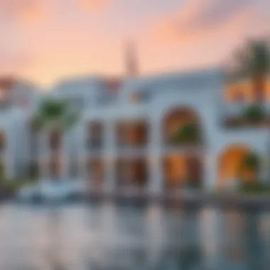 Elegant Architecture of Yas Island Water Edge Elegant residential architecture in Yas Island Water Edge area